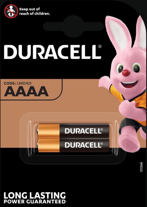 Duracell AAAA 1.5V Battery (Pack of 2)