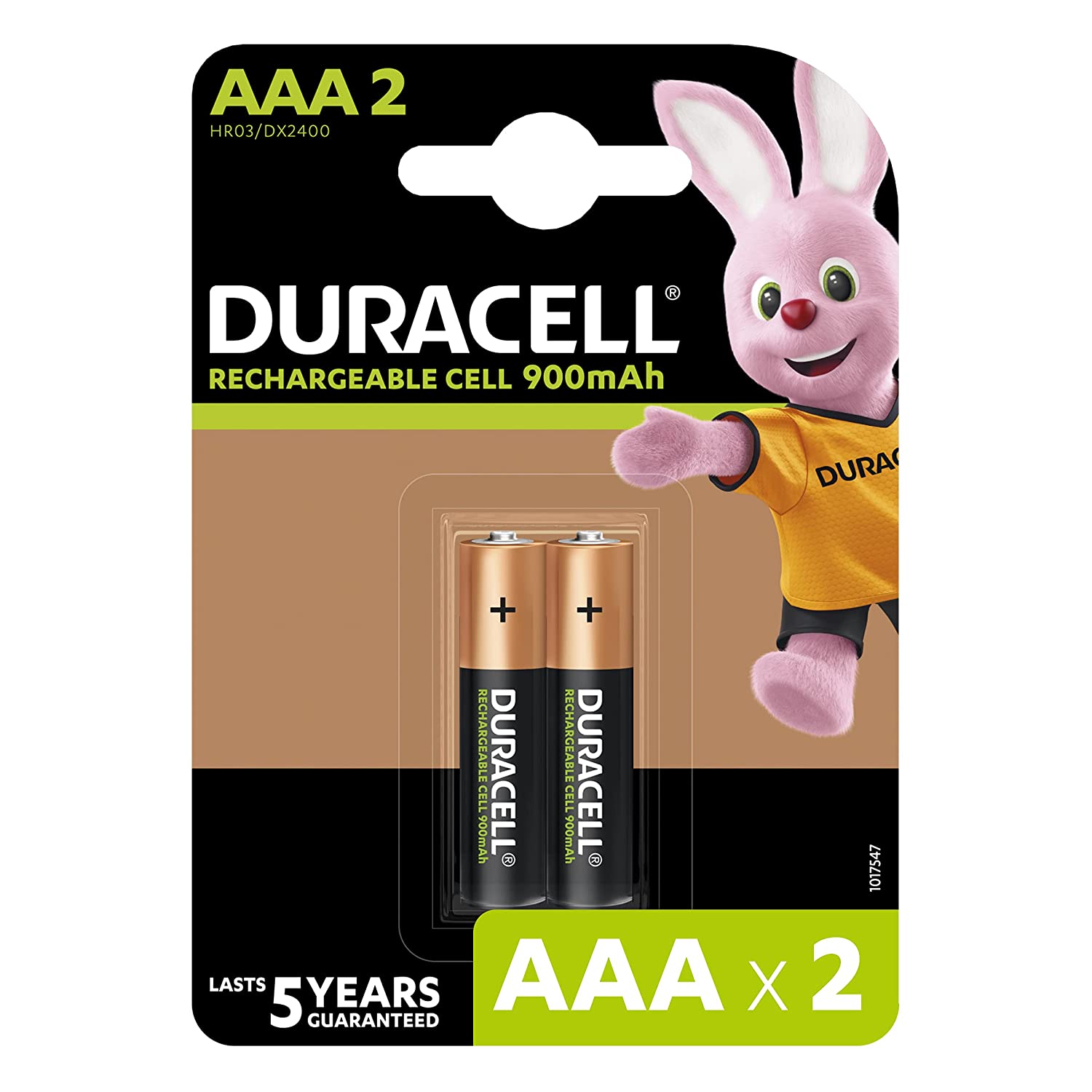 Duracell Rechargeable AAA 900mAh Batteries (Pack of 2) Duracell Rechargeable AAA 900mAh Batteries (Pack of 2)