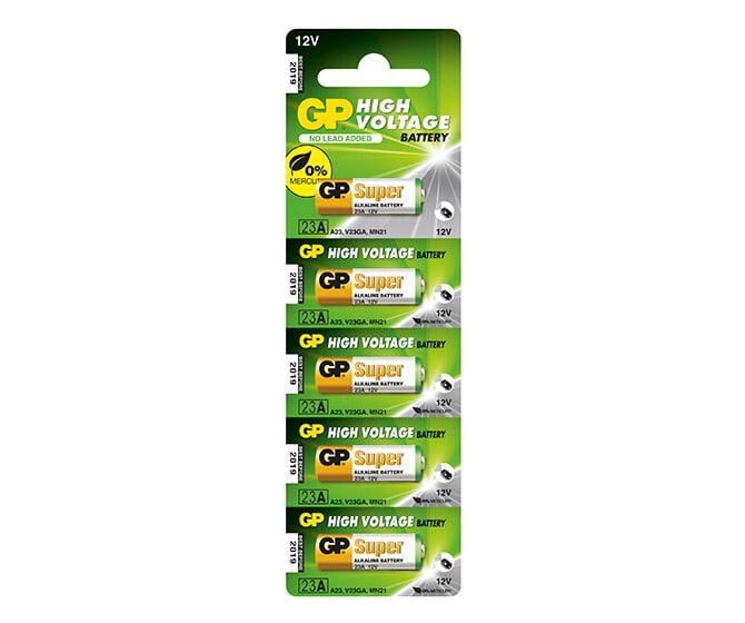 GP 23A 12V battery(Pack of 5) GP 23A 12V battery(Pack of 5)