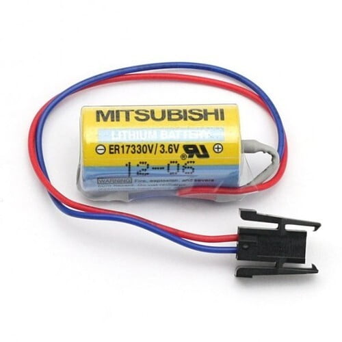 Mitsubishi ER17330/3.6V battery (Pack of 1) Mitsubishi ER17330/3.6V battery (Pack of 1)