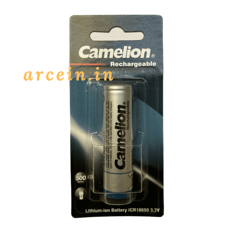 Camelion 3.7V 2200mAh 18650 Rechargeable battery (Pack of 1) Camelion 3.7V 2200mAh 18650 Rechargeable battery (Pack of 1)
