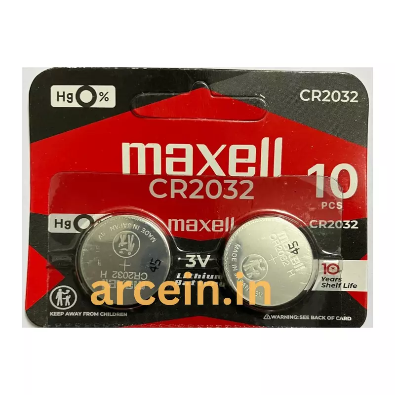 Maxell cr2032 3v battery for cmos,AirTag,fob (Pack of 2) Maxell cr2032 3v battery for cmos,AirTag,fob (Pack of 2)