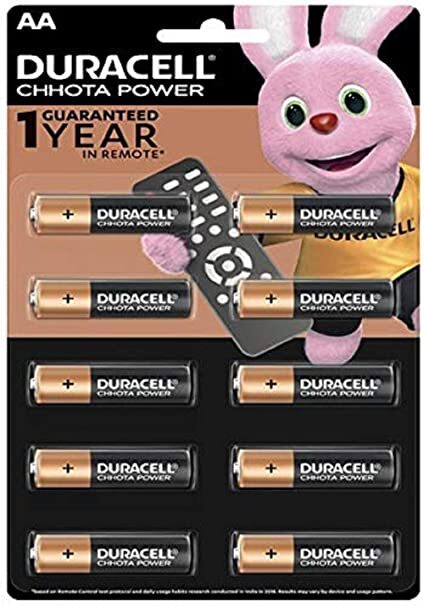 Duracell AA Chhota Power (Pack of 10)