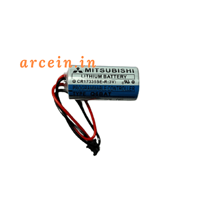 Mitsubisi CR17335SE-R (3V) Lithium battery (Pack of 1 ), Type Q6 BAT Mitsubisi CR17335SE-R (3V) Lithium battery (Pack of 1 ), Type Q6 BAT