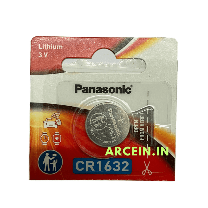 Panasonic CR1632 3V Lithium battery (Pack of 1)