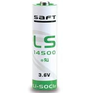Saft LS14500 3.6V 2.6Ah AA battery (Pack of 1) Saft LS14500 3.6V 2.6Ah AA battery (Pack of 1)