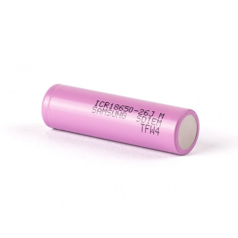 Samsung Original 3.6V 2600mAh 18650 Rechargeable battery (Pack of 1)